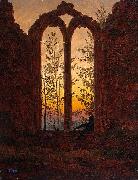 Klosterruine Oybin Caspar David Friedrich